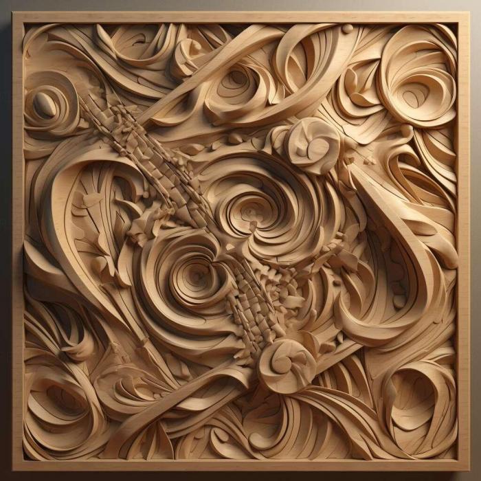 نموذج ثلاثي الأبعاد لآلة CNC 3D Art 